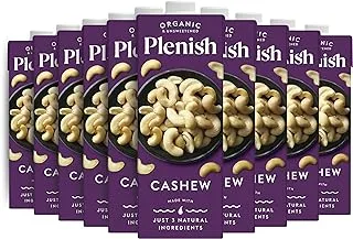 Plenish Organic Unsweetened Cashew Milk 1L (Pack of 8)