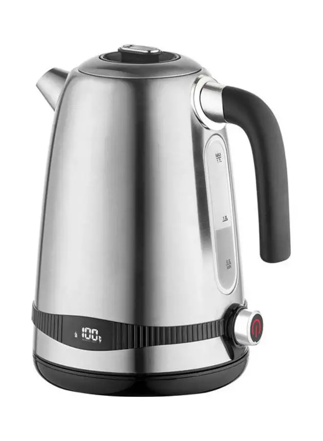 Clikon Stainless Steel Cordless Electric Kettle With Boil Dry Protection 1.7 L 2200 W CK5140 Silver