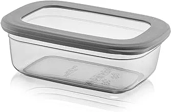 Foly Life Airtight Meal Prep storage box 670ml with Locking Lids, Re-usable Plastic Food Storage Container, Stackable Kitchen Organizer Boxes, BPA Free & Microwave Freezer Dishwasher Safe