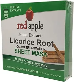 Licorice Essence Face Mask 10 Pack