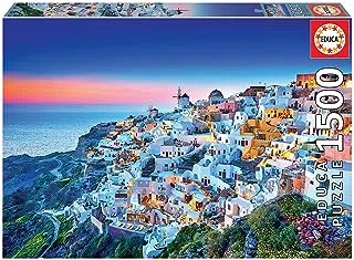 Educa - 1500 piece puzzle for adults | Santorini, Greece. Fix Puzzle glue included. From 14 years old (19040)