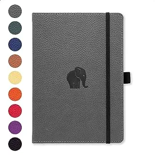 Dingbats* Wildlife A5 Grey Elephant Notebook - Lined