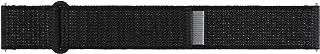 حزام من الريش لساعة سامسونج جلاكسي 6 (عريض ، متوسط ​​/ كبير) ، أسود