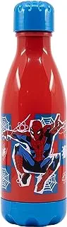 Stor Spiderman Midnight Flyer Kids Water Bottle, 560 ml Capacity
