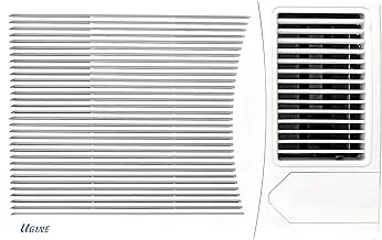 Ugine Window Air Conditioner, 17,600 BTU, Hot/Cold, Rotary - UAWGS18H