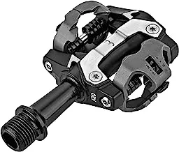 BBB Cycling Mountain Bike SPD Pedals with Cleats 9/16