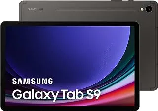 Samsung Galaxy Tab S9 5G Android Tablet، 12GB RAM، 256GB Storage MicroSD، S Pen Included، Graphite (إصدار المملكة العربية السعودية)