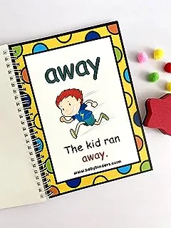 Pre K Sight Words Learning Book for Kids. Paperback Book with High Quality Print and Premium Quality Binding