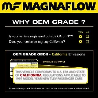محول MagnaFlow 54309 العالمي الحفاز (غير متوافق مع CARB)