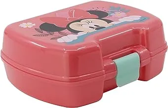 Stor Minnie Mouse Being More Snack Sandwich Box Pink 74489