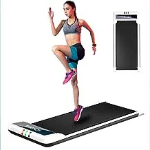 Indoor Treadmills Walking Machine Home Treadmill Mini Stepper House Gym Running Fitness Exercise Equipment for Office Home Gym (White)