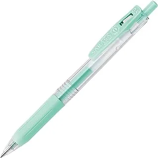 ZEBRA Pack Of 10 Sarasa Clip Gel-Ink Pen Green