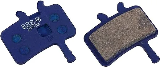 BBB Unisex's DiscStop HP Disc Brake Pads High Performance SRAM and Avid Compatible for Cross Country & Dry Conditions Easy Installation, Blue, BBS-42