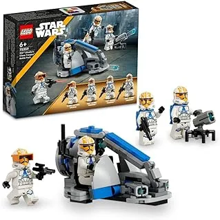 LEGO 75359 Star Wars 332nd Ahsoka's Clone Trooper™ Battle Pack, The Clone Wars Building Toy Set with Stud-Shooting Speeder Vehicle and Minifigures, Small Gift Idea for Kids Aged 6+