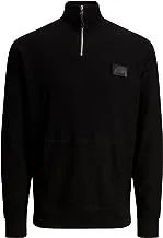 Jack & Jones Men's CLASSIC TWILL SWEAT HALF ZIP Sweatshirt
