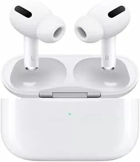 Green Lion True Wireless Earbuds Pro with Built-In Microphone & Charging Base - White