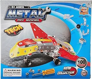 Fun and toys 898b-51 kids metal airplain toy