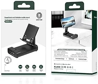 Green Lion Foldable Wireless Charging Stand 15W - Black