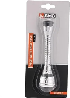 BMB TOOLS Faucet Water Spray Nozzle Water Filter for Bathroom Sink-Removes Chlorine Fluoride Heavy Metals for Home Kitchen & Black /Silver, K20597