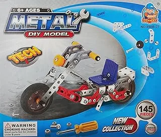 Fun & Toys 898B-27 Metal Motorcycle Toy