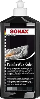 Sonax 296100 Polish and Wax, Black