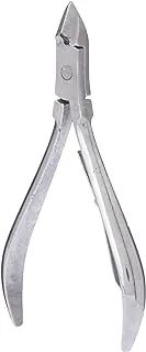ECVV Germany Cuticle Nippers Stainless Steel Remover w/Sharp Cutting Edges for Trimming Tough Dry Skin & Callus - Best for Toenail & Fingernail Grooming