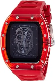 ساعة غرين ليون كارلوس سانتوس الذكية - أحمر