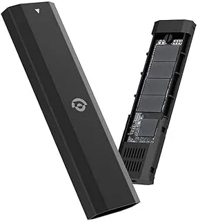 محرك أقراص SSD محمول ثنائي البروتوكولات من باورولوجي سعة 256 جيجابايت - أسود