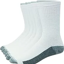 Hanes Ultimate mens Hanes Ultimate Men's 6-pack Ultra Cushion Freshiq Odor Control With Wicking Crew Socks
