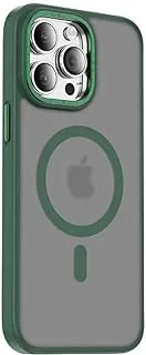 غطاء الحماية Green Lion Charles Magsafe لجهاز iPhone 14 Pro Max (6.7 بوصة) - أخضر