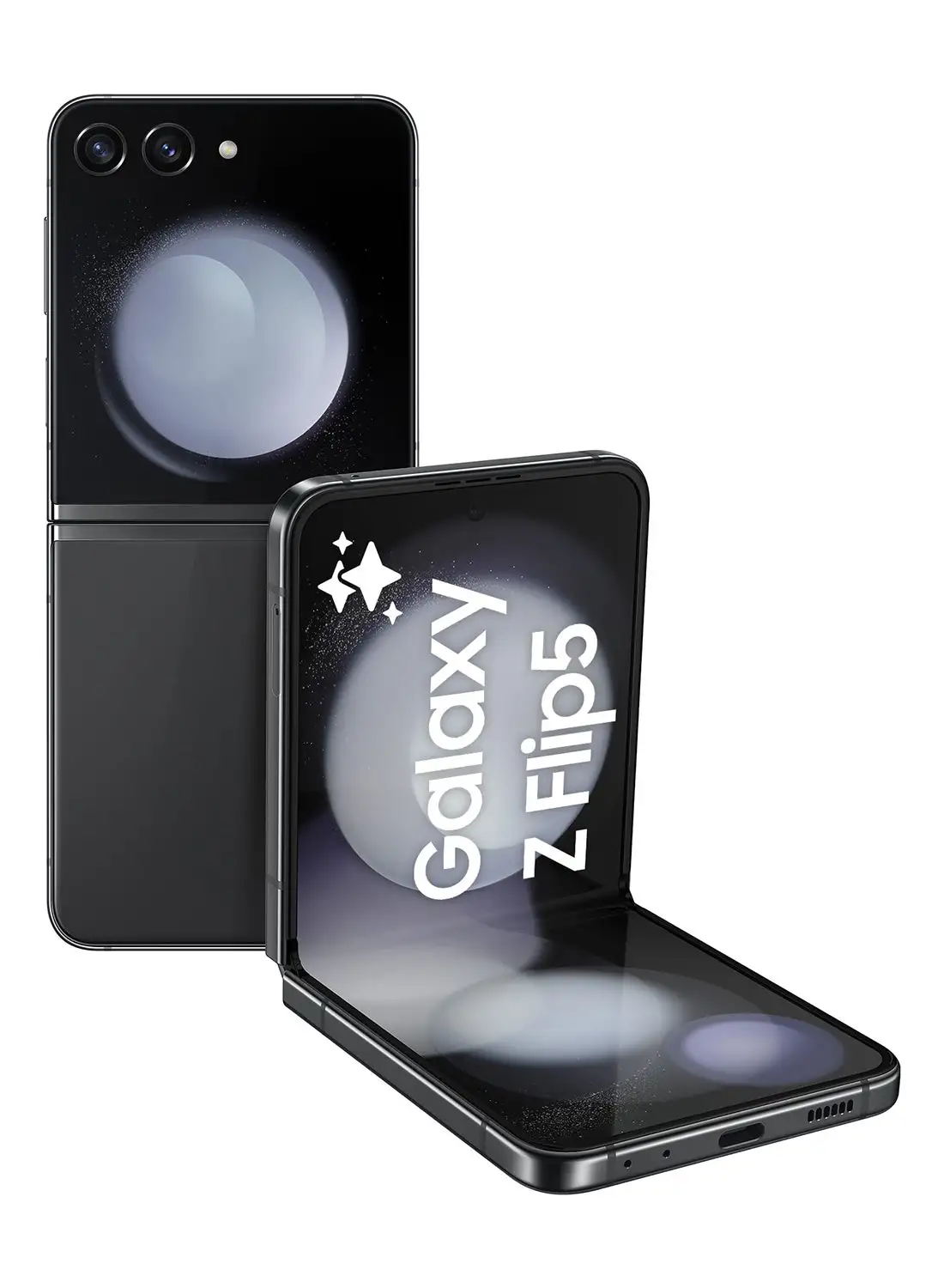 Samsung Galaxy Z Flip 5 Dual SIM Graphite/Gray 8GB RAM 256GB 5G - Middle East Version