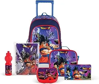 Trucare Dragon Ball Team Beerus 6 in 1 Trolley Box Set, 18 Inch Size