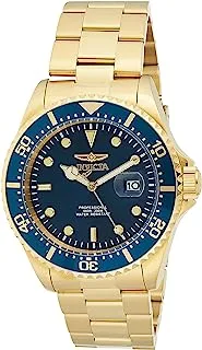 Invicta Men's Pro Diver Stainless Steel Quartz Diving Watch with Stainless-Steel Strap, Gold, Silver, 22 (Model: 23384, 23403)