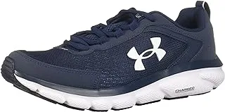 Under Armour Mens Charged Assert 9 Shoes, Color: Academy Blue (400)/White, Size: 43 EU X-Wide