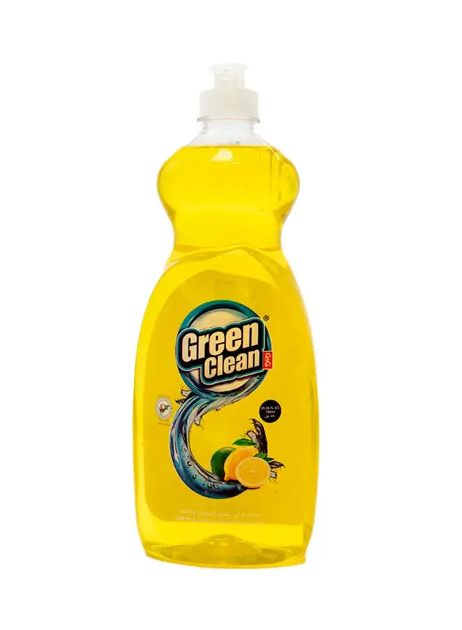 Green Clean Dishwashing Liquid Yellow 750ml