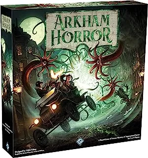 Fantasy Flight Games Arkham Horror: The Board Game (3rd Ed.) Black 1. Standalone AHB01