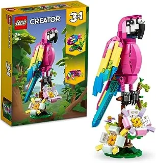 LEGO® Creator 3in1 Exotic Pink Parrot 31144 Building Toy Set (253 Pieces)