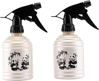BMB Tools Transparent And Black Spray Kit 2 Piece 450ml |Empty Adjustable Nozzle Plant Mister |Reusable Containers for Cleaning Alcohol, Essential Oils