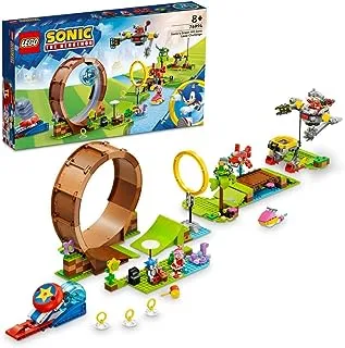 LEGO 76994 Sonic the Hedgehog Sonic's Green Hill Zone Loop Challenge, Buildable Game Toys for Kids, Boys & Girls with 9 Characters including Dr. Eggman and Amy Figures