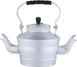 Al Saif Samovar Teapot, Colour : silver, Size:2,35 Liter