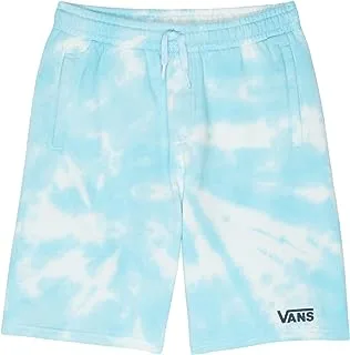 Vans boys Aquatic Tie Dye Fleece Shorts, Z2K Blue, One Size