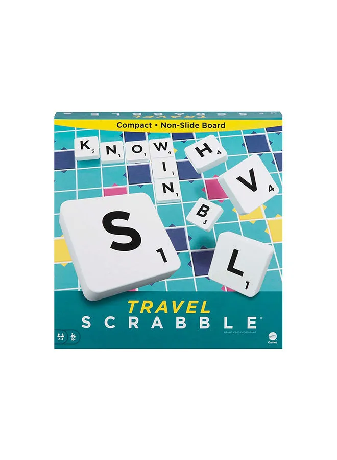 Mattel Games Scrabble Travel - English