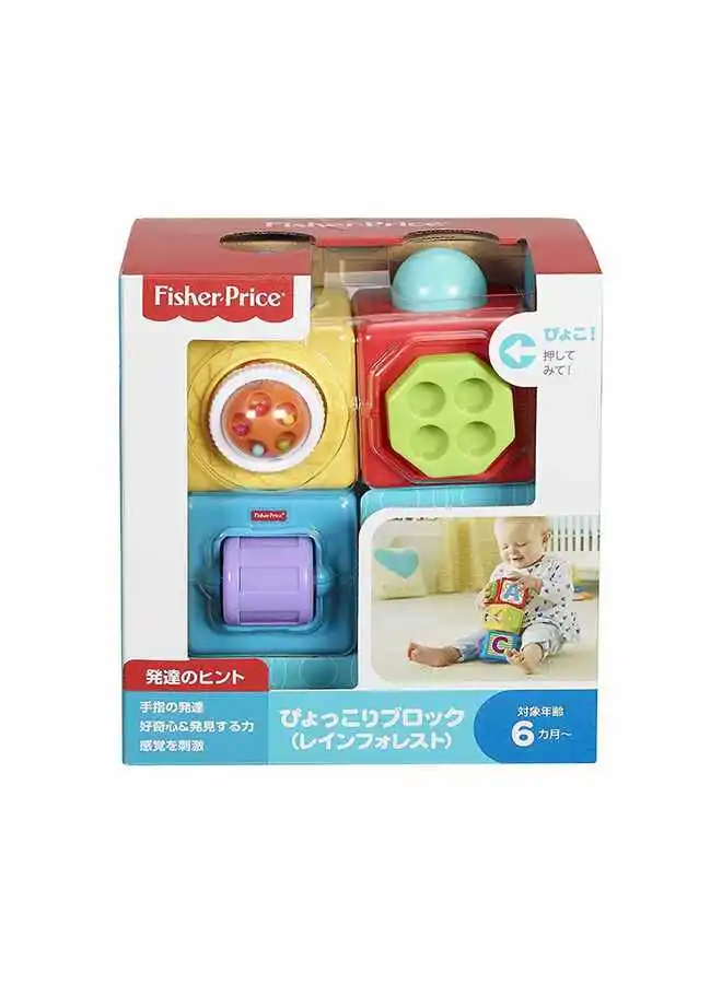 Fisher-Price Fp Inf Stacking Action Blocks
