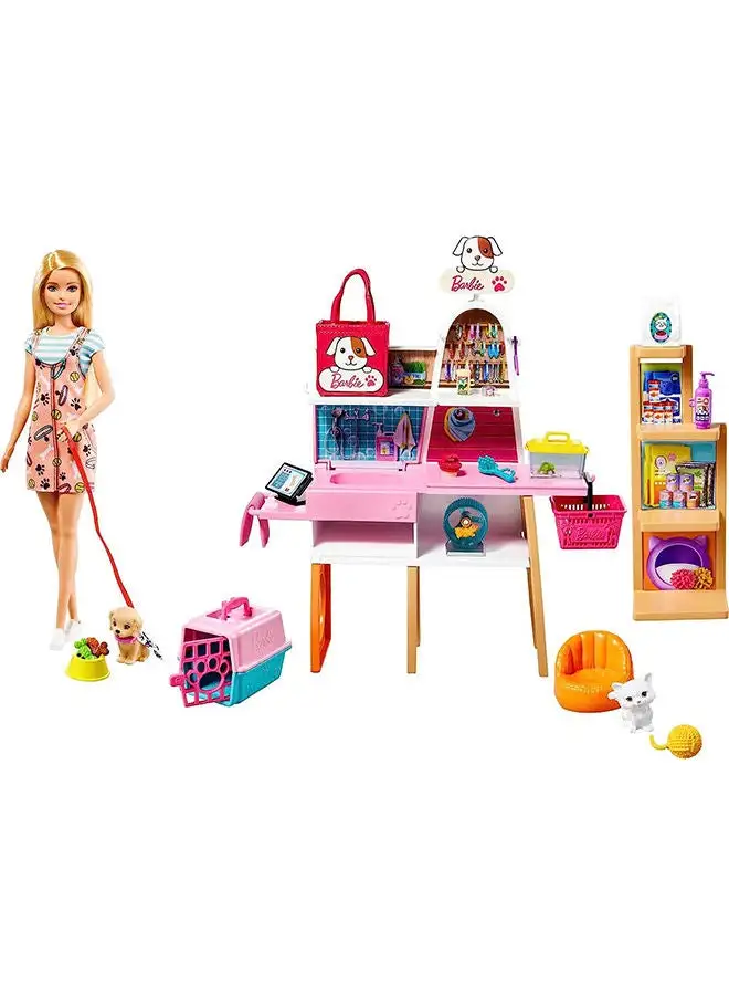 Barbie Barbie Pet Supply Store Playset