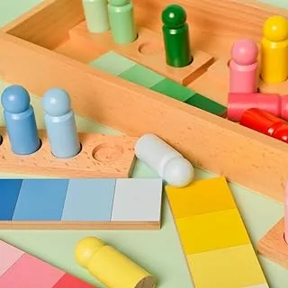 Baanoon Color Box, Multicolor, 3 Years & Above, Montessori Color Learning Educational Toys, 26 Pieces