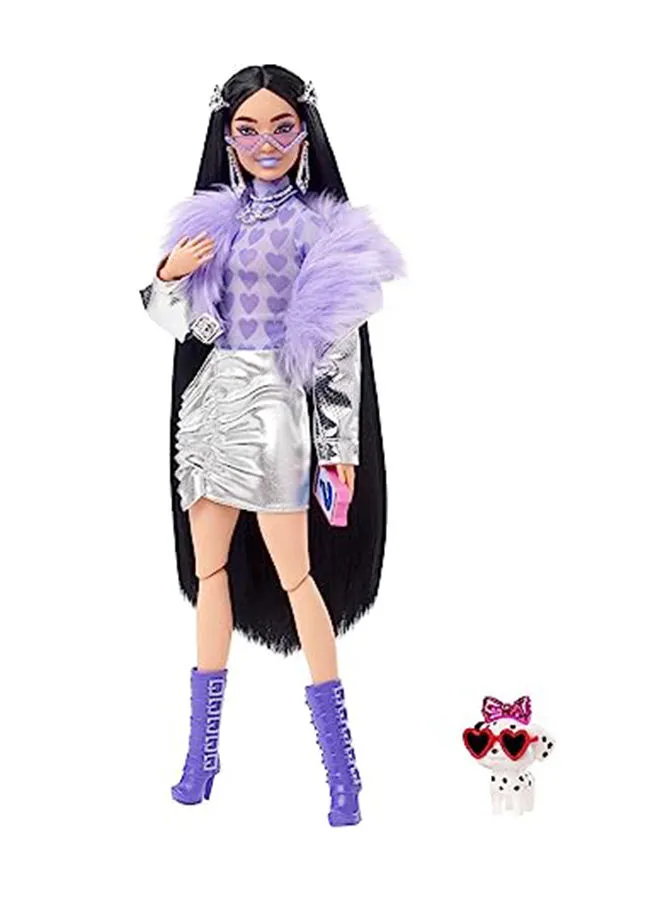Barbie Barbie Extra Doll - Purple Fur Purple Boots
