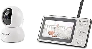 Weewell Digital Baby Video Monitor 4.3'' Touch Screen