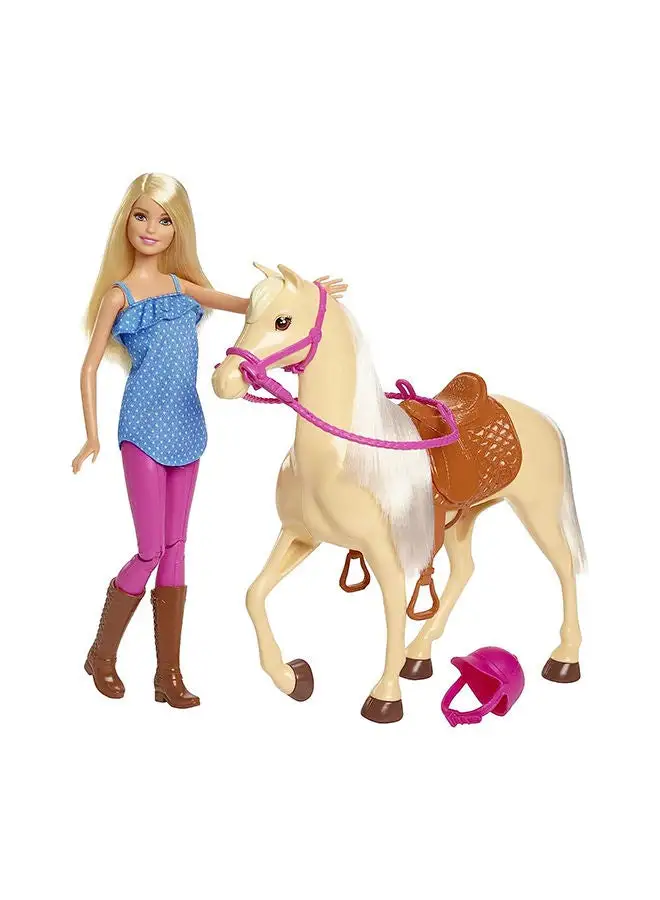 Barbie Barbie Doll And Horse