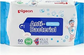Pigeon Baby Wipes 60S, 72 Pieces - Pack of 1