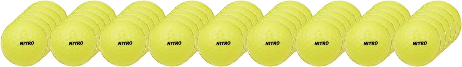 Nitro Crossfire 45 Ball Pack - أصفر
